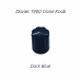 davies 1900 clone knob, abs plastic, 6.4mm solid shaft (KNBCPBUA) by synthcube.com